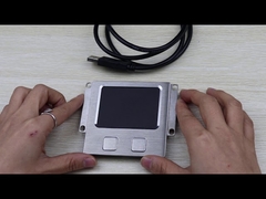 IP65-রেটেড ইন্ডাস্ট্রিয়াল টাচপ্যাড স্টেইনলেস স্টিল প্যানেল মাউন্ট