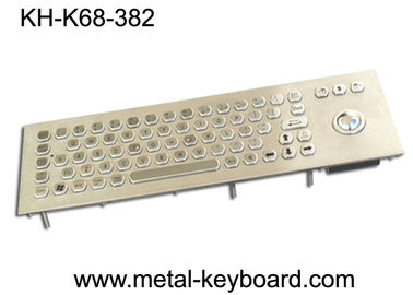 71 Keys Industrial Computer Keyboard , Stainless steel Keyboard for Self service Terminal